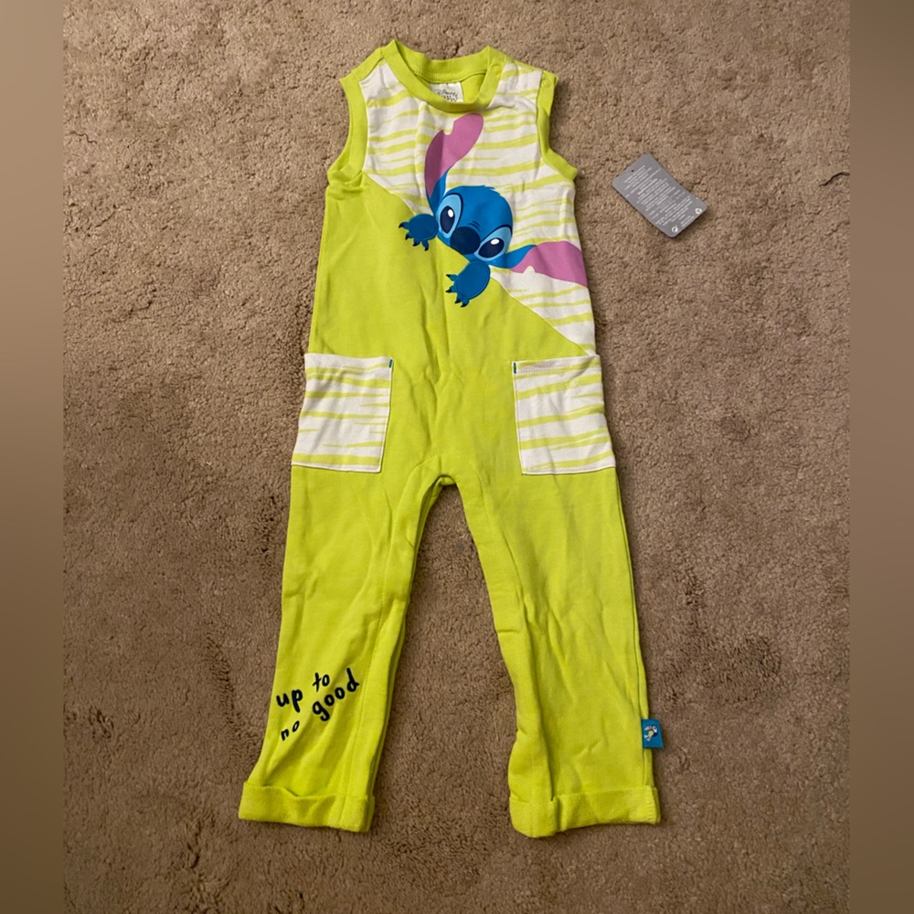 NWT Lilo & Stitch Baby Sleeveless Romper 18-24 Months